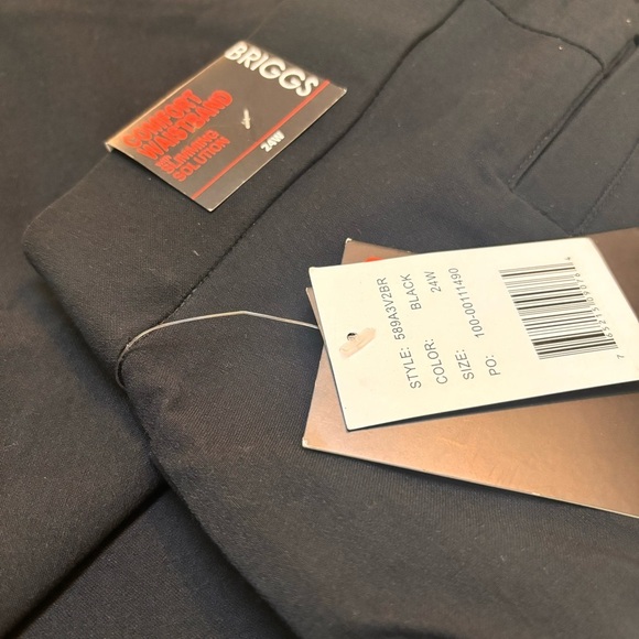 Briggs New York Women's Plus Size Super Stretch Millennium Welt Pocket Pull on - Picture 6 of 8